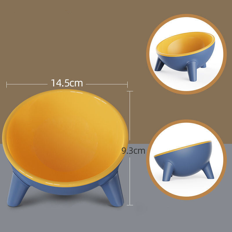 Nordic-Style Raised Pet Bowl & Stand