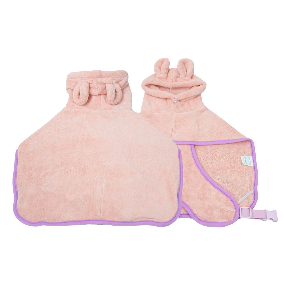 Fluffy Buddy Bathrobe – Cute, Cozy & Totally Boopable!