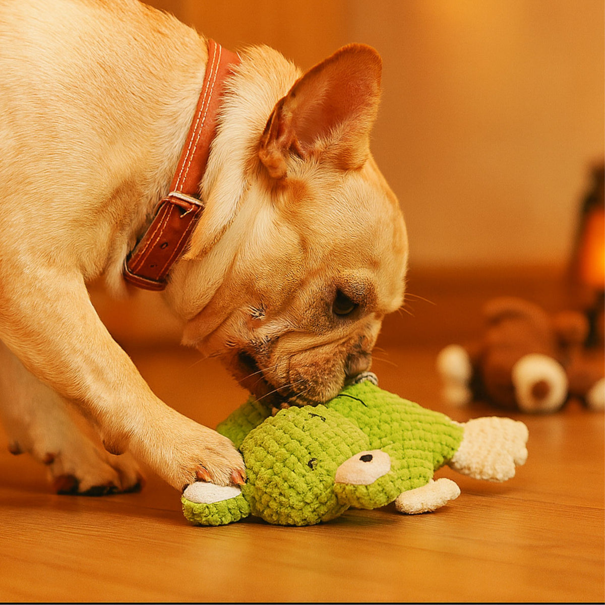 Cozy Plush Animal Chew Toys for Dogs