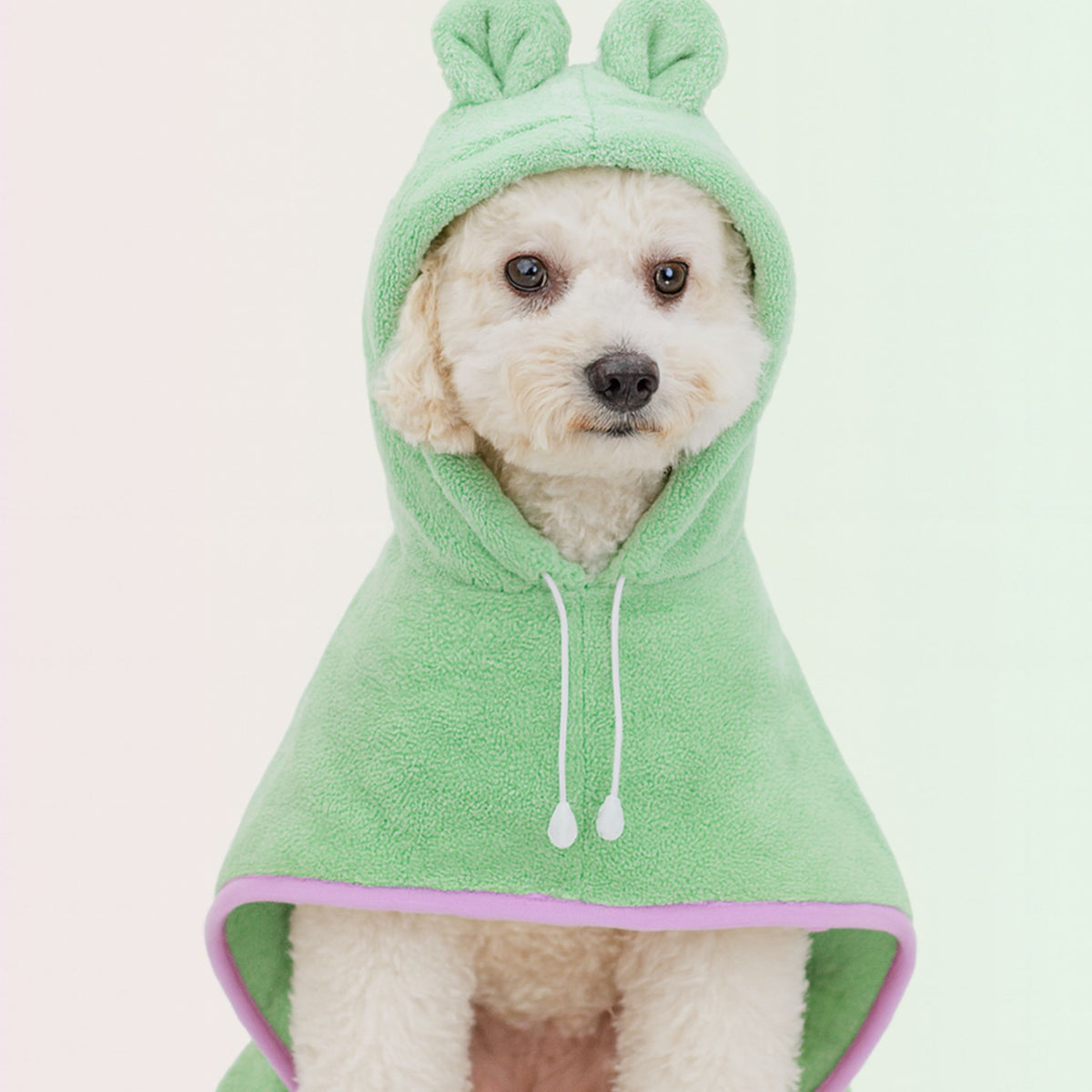 Fluffy Buddy Bathrobe – Cute, Cozy & Totally Boopable!