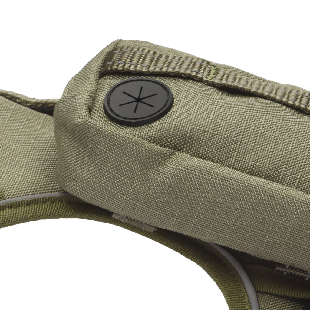 PETMARVEL High-Perfomance Tactical Dog Harness With Backpack, No Pull Front Clip & Metal Buckles