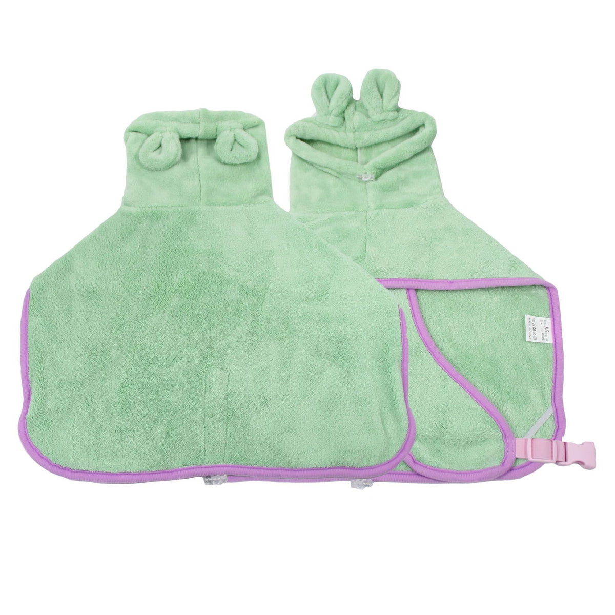 Fluffy Buddy Bathrobe – Cute, Cozy & Totally Boopable!
