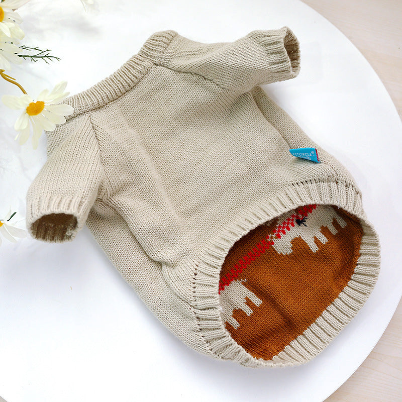 Santa Paws Christmas Sweater for Pets