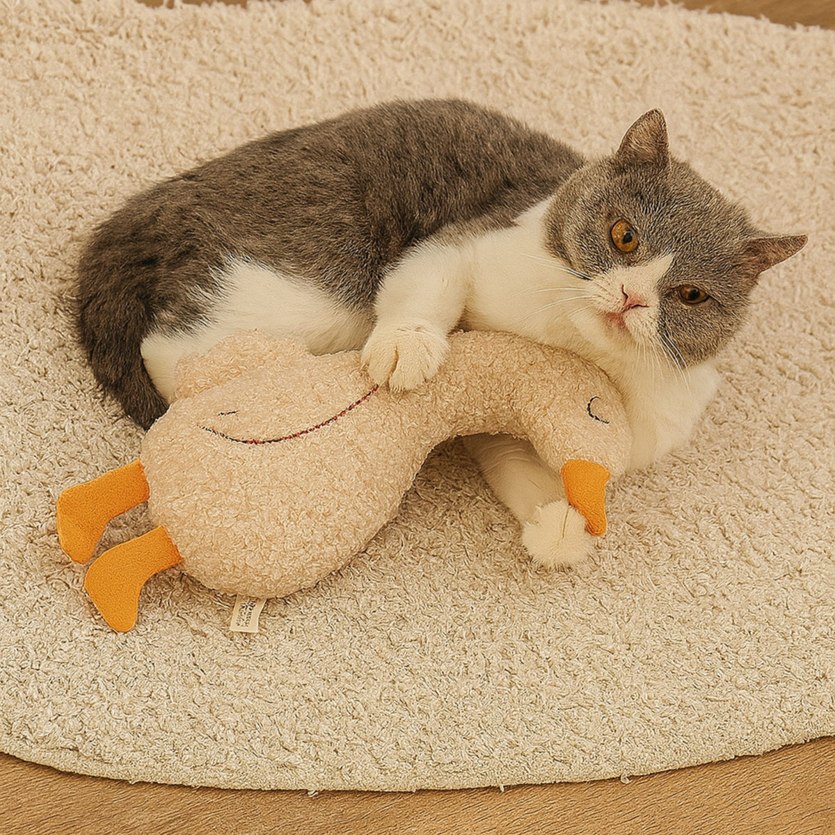 Pet-Home Cartoon Bite-Resistant Grinding Toy for Dogs & Cats