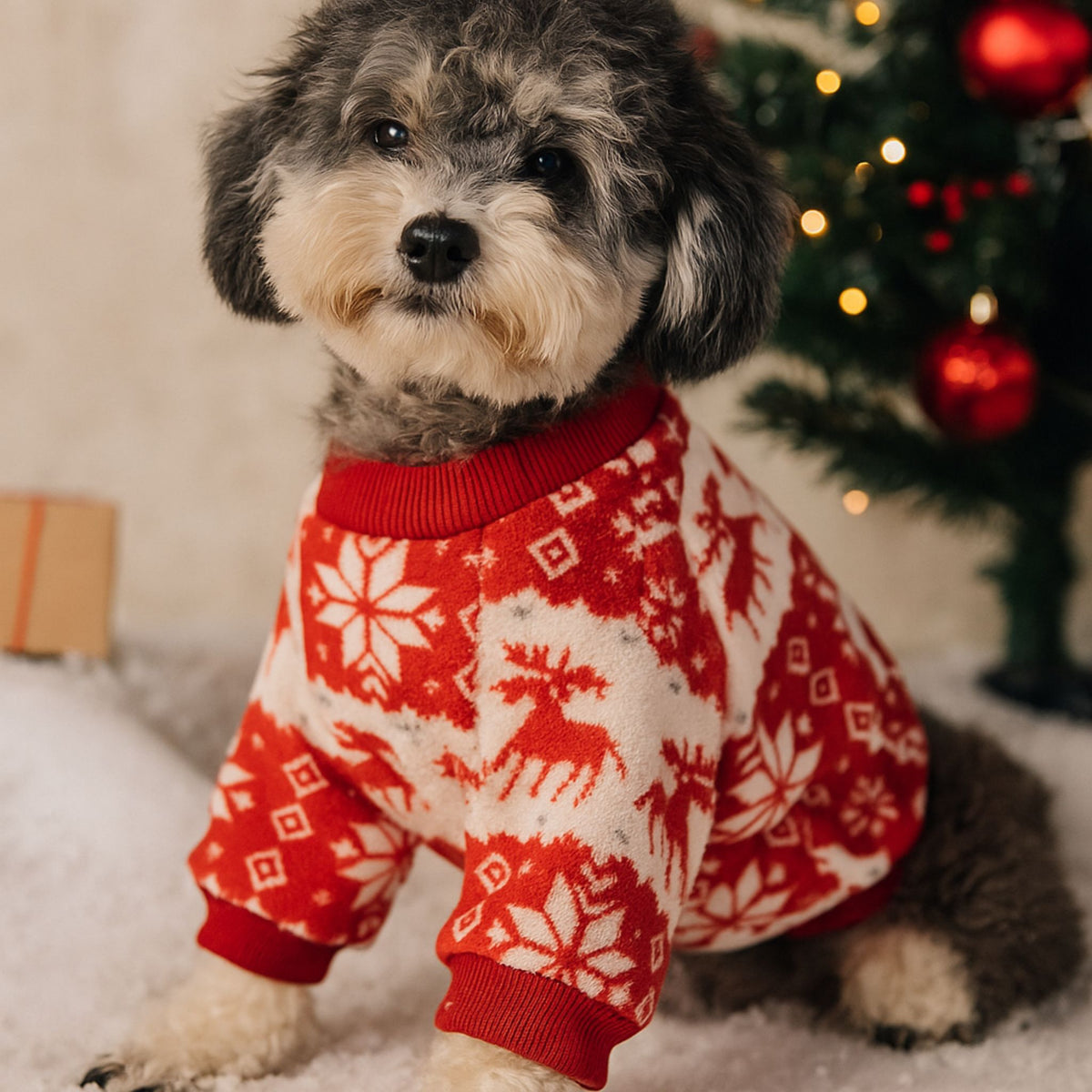 Jingle Paws Winter Sweater 🎄🐶