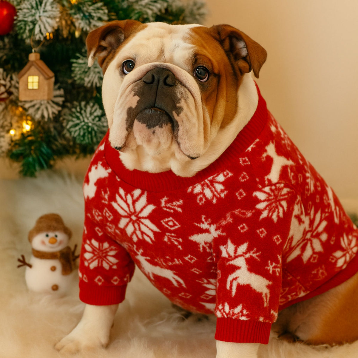 Jingle Paws Winter Sweater 🎄🐶