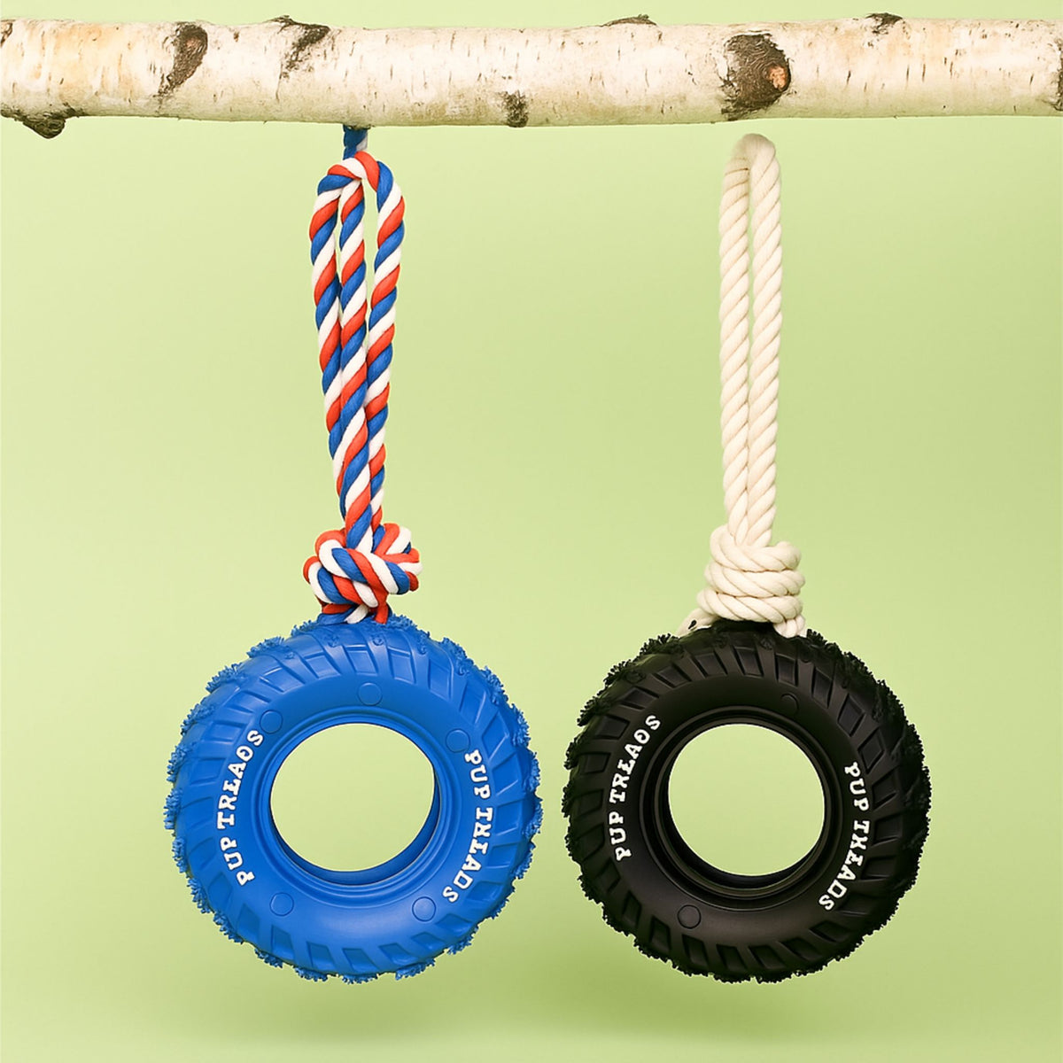 Natural Rubber Tire Toy for Dogs – Non-Toxic, Durable & Treat-Dispensing